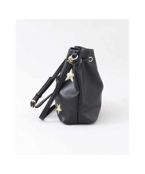 URBAN RESEARCH（アーバンリサーチ）の「jujube 2WAYスター巾着BAG（バッグ・レディース・BLK/NVY・FREE）」の4枚目の写真