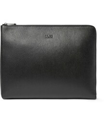 HUGO BOSS | Hugo Boss Textured-Leather Document Holder(ビジネスバッグ)