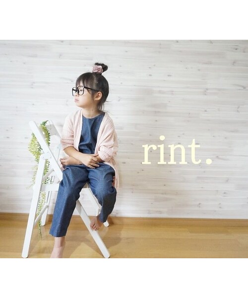 no brand（ノーブランド）の「＊9月7日12:00発売＊インディゴデニムサロペット　《100～130》（デニムパンツ・キッズ・その他）」の3枚目の写真