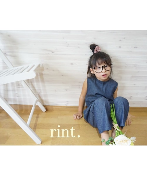 no brand（ノーブランド）の「＊9月7日12:00発売＊インディゴデニムサロペット　《100～130》（デニムパンツ・キッズ・その他）」の2枚目の写真