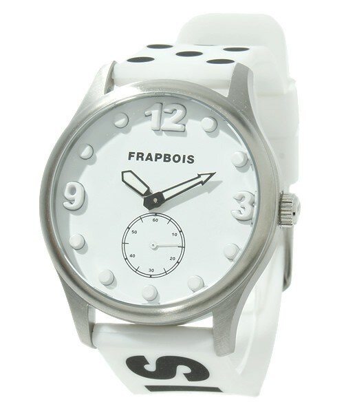FRAPBOIS（フラボア）の「フラウォッチ（アナログ腕時計・メンズ・ホワイト/ブラック・FREE）」の2枚目の写真