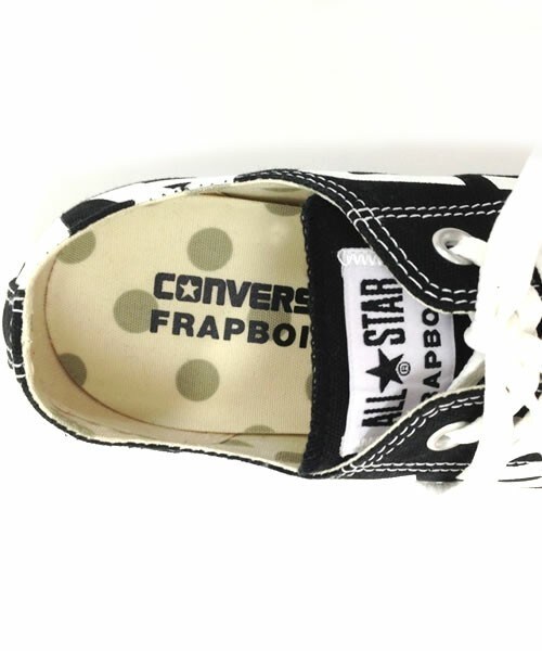 FRAPBOIS(フラボア)の「ALL STAR【MENS】(スニーカー・メンズ・ホワイト/ブラック・4/5/6/7/8)」の6枚目の写真