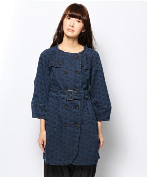 FRAPBOIS（フラボア）の「ストリクス（トレンチコート）」 - WEAR