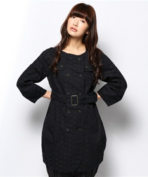 FRAPBOIS（フラボア）の「ストリクス（トレンチコート）」 - WEAR