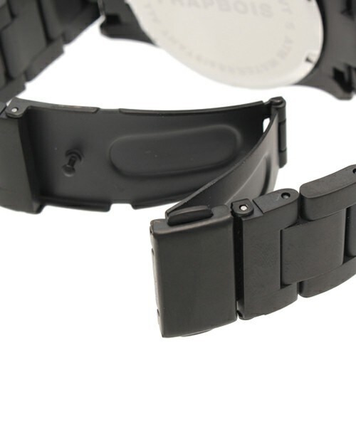 FRAPBOIS（フラボア）の「フラウォッチ・クロ【ステンレス時計】（アナログ腕時計・レディース・ブラック・FREE）」の6枚目の写真