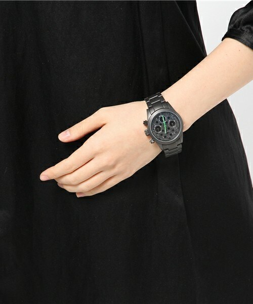 FRAPBOIS（フラボア）の「フラウォッチ・クロ【ステンレス時計】（アナログ腕時計・レディース・ブラック・FREE）」の9枚目の写真