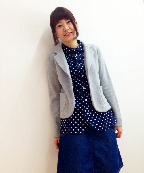 FRAPBOIS（フラボア）の「ウラケ（テーラードジャケット・レディース・ブラック/トップグレー・0/1）」の11枚目の写真