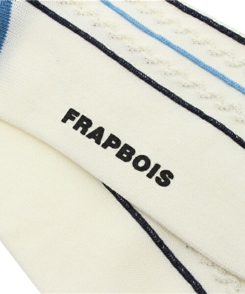 FRAPBOIS（フラボア）の「タックタック（ソックス/靴下・レディース・ホワイト/レッド・FREE）」の5枚目の写真