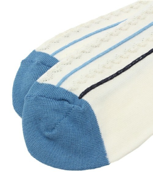 FRAPBOIS（フラボア）の「タックタック（ソックス/靴下・レディース・ホワイト/レッド・FREE）」の4枚目の写真