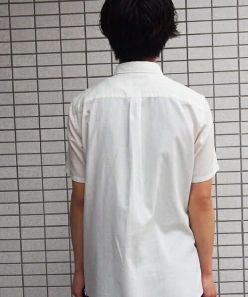 FRAPBOIS（フラボア）の「エトワール（シャツ/ブラウス・メンズ・ホワイト/カーキ/ネイビー・2/3/4）」の14枚目の写真