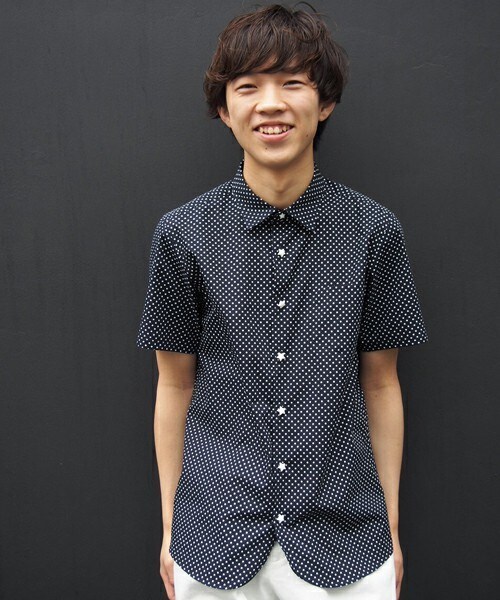 FRAPBOIS（フラボア）の「エトワール（シャツ/ブラウス・メンズ・ホワイト/カーキ/ネイビー・2/3/4）」の4枚目の写真