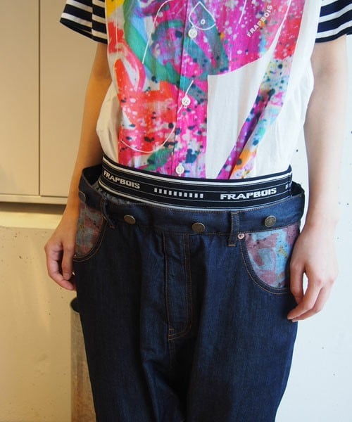 FRAPBOIS（フラボア）の「ダウンズデニム（デニムパンツ）」 - WEAR
