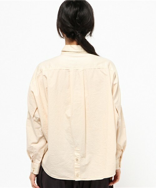 FRAPBOIS（フラボア）の「オーガニックダイ（シャツ/ブラウス・レディース・ブラック系その他/グレー/ベージュ・1）」の6枚目の写真