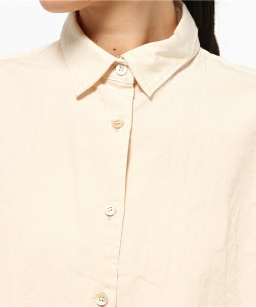 FRAPBOIS（フラボア）の「オーガニックダイ（シャツ/ブラウス・レディース・ブラック系その他/グレー/ベージュ・1）」の7枚目の写真