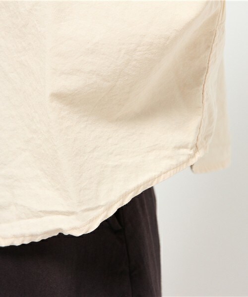 FRAPBOIS（フラボア）の「オーガニックダイ（シャツ/ブラウス・レディース・ブラック系その他/グレー/ベージュ・1）」の9枚目の写真