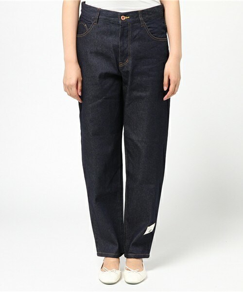 FRAPBOIS（フラボア）の「ハーフデニム（デニムパンツ・レディース・インディゴブルー・0/1/2/3）」の2枚目の写真