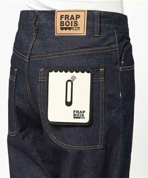 FRAPBOIS（フラボア）の「ハーフデニム（デニムパンツ・レディース・インディゴブルー・0/1/2/3）」の6枚目の写真