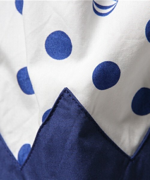 FRAPBOIS（フラボア）の「エレオンドット（シャツ/ブラウス・メンズ・ブラック/ブルー・2/3）」の11枚目の写真