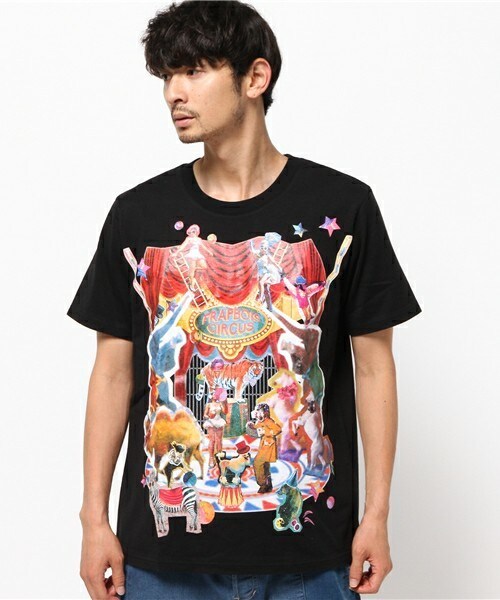 FRAPBOIS（フラボア）の「ポップアップT（Tシャツ/カットソー・メンズ・ホワイト/ブラック・2/3）」の3枚目の写真