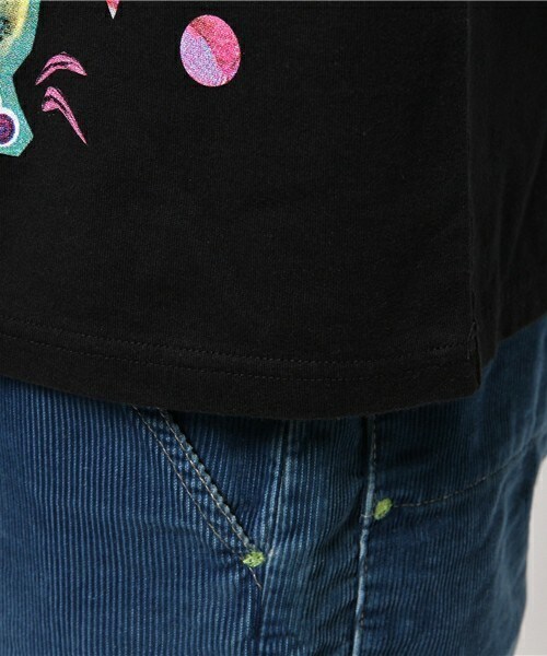 FRAPBOIS（フラボア）の「ポップアップT（Tシャツ/カットソー・メンズ・ホワイト/ブラック・2/3）」の9枚目の写真