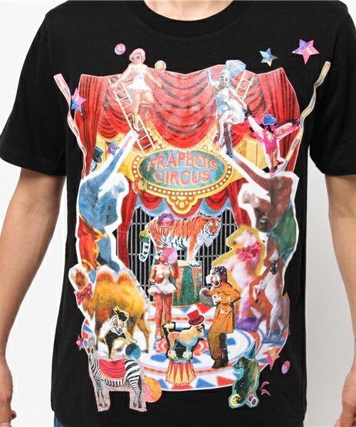 FRAPBOIS（フラボア）の「ポップアップT（Tシャツ/カットソー・メンズ・ホワイト/ブラック・2/3）」の8枚目の写真