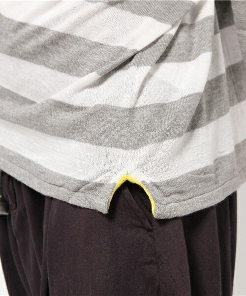 FRAPBOIS（フラボア）の「テンセルコットニット（ニット/セーター・レディース・ブラック/グレー/ベージュ・1）」の11枚目の写真