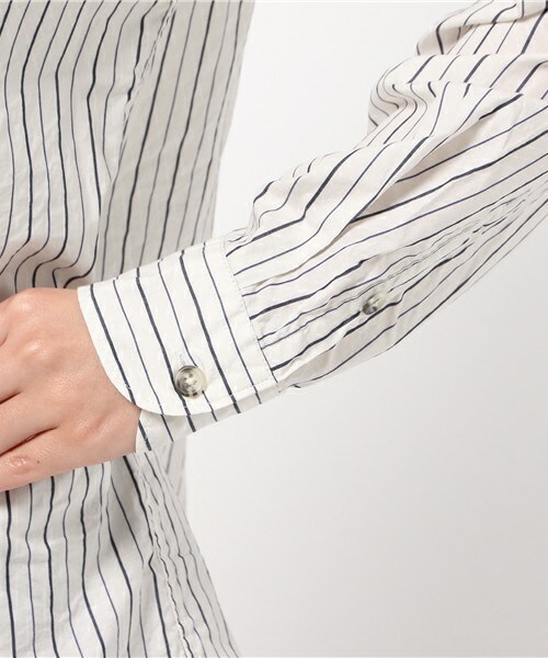 FRAPBOIS（フラボア）の「クラップシャツ②（half）（シャツ/ブラウス・レディース・ホワイト系その他/グレー系その他/ブルー系その他・1/2）」の8枚目の写真