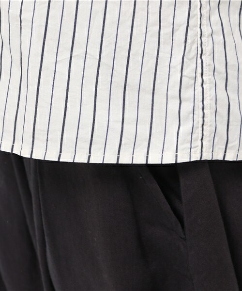 FRAPBOIS（フラボア）の「クラップシャツ②（half）（シャツ/ブラウス・レディース・ホワイト系その他/グレー系その他/ブルー系その他・1/2）」の10枚目の写真