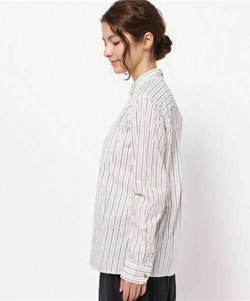 FRAPBOIS（フラボア）の「クラップシャツ②（half）（シャツ/ブラウス・レディース・ホワイト系その他/グレー系その他/ブルー系その他・1/2）」の5枚目の写真