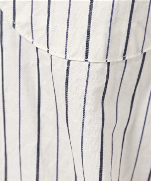 FRAPBOIS（フラボア）の「クラップシャツ②（half）（シャツ/ブラウス・レディース・ホワイト系その他/グレー系その他/ブルー系その他・1/2）」の12枚目の写真