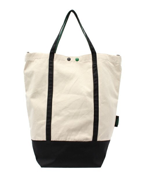 FRAPBOIS（フラボア）の「スリムトート（ショルダーバッグ・レディース・ホワイト/ブラック・FREE）」の2枚目の写真