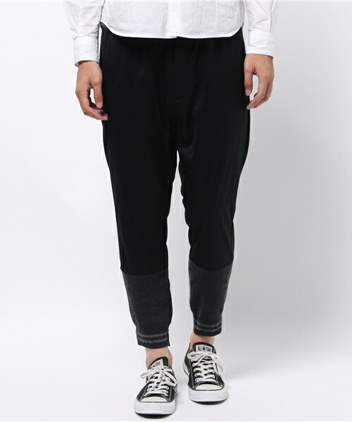 FRAPBOIS(フラボア)の「ディマンシュ(その他パンツ・メンズ・ブラック/チャコール・2/3)」の2枚目の写真