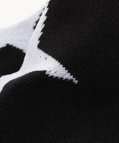 FRAPBOIS（フラボア）の「スターソックス（ソックス/靴下・レディース・ホワイト/ブラック・1/2）」の6枚目の写真