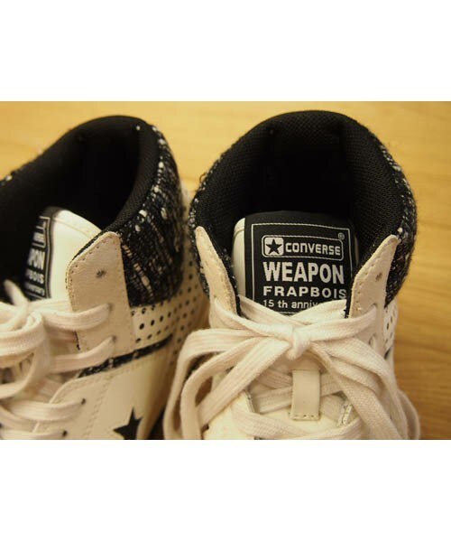 FRAPBOIS（フラボア）の「WEAPON（スニーカー・メンズ・ホワイト・4/5/6/7/8/9）」の11枚目の写真