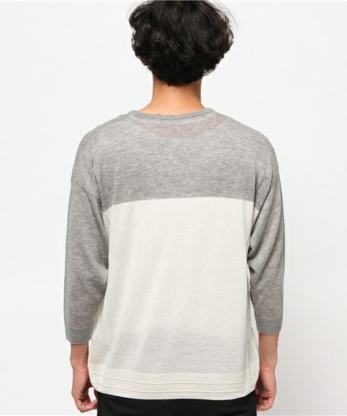 FRAPBOIS（フラボア）の「エアウールニット（ニット/セーター・レディース・ブラック/グレー/レッド・1）」の6枚目の写真