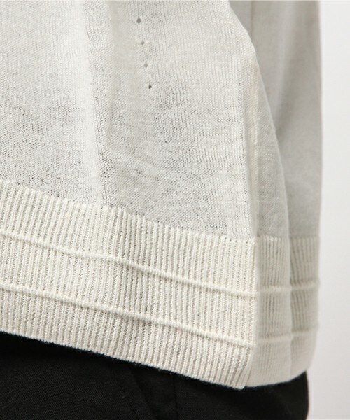 FRAPBOIS（フラボア）の「エアウールニット（ニット/セーター・レディース・ブラック/グレー/レッド・1）」の10枚目の写真