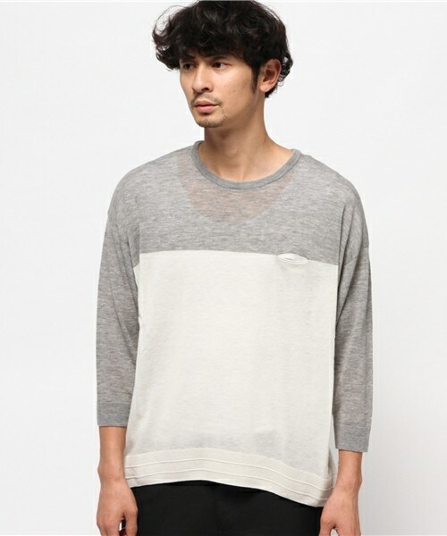 FRAPBOIS（フラボア）の「エアウールニット（ニット/セーター・レディース・ブラック/グレー/レッド・1）」の4枚目の写真