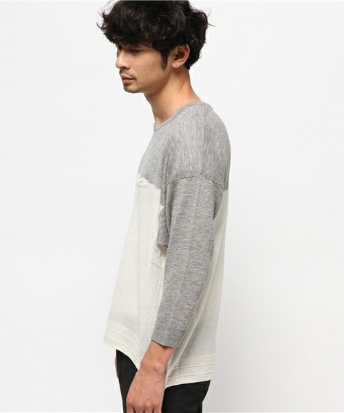 FRAPBOIS（フラボア）の「エアウールニット（ニット/セーター・レディース・ブラック/グレー/レッド・1）」の5枚目の写真