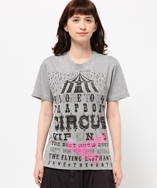 FRAPBOIS(フラボア)の「FRAPBOIS×ShogoSekine(Tシャツ/カットソー・レディース・ホワイト/トップグレー・1/2/3)」の3枚目の写真