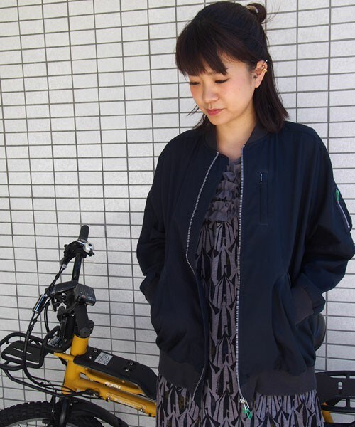 FRAPBOIS（フラボア）の「ミリコート（ミリタリージャケット・レディース・ベージュ/カーキ/ネイビー・1/2）」の17枚目の写真