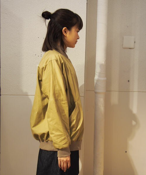 FRAPBOIS（フラボア）の「ミリコート（ミリタリージャケット・レディース・ベージュ/カーキ/ネイビー・1/2）」の8枚目の写真