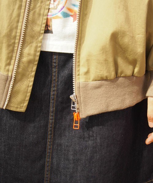 FRAPBOIS（フラボア）の「ミリコート（ミリタリージャケット・レディース・ベージュ/カーキ/ネイビー・1/2）」の5枚目の写真