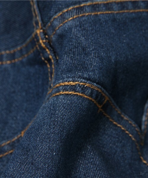 FRAPBOIS（フラボア）の「ＺＯＯデニム（デニムパンツ・レディース・ブルー/ネイビー・1/2）」の14枚目の写真