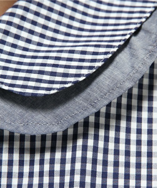 FRAPBOIS（フラボア）の「シャンブロー（シャツ/ブラウス・レディース・ホワイト/ストライプ/チェック・0/1）」の17枚目の写真