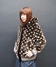 FRAPBOIS | ドットファー(ブルゾン)