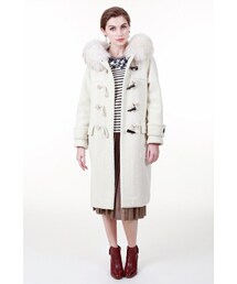 グレースコンチネンタル　ビゼンティーノ社　ボア　ファーダッフルコート GRACE CONTINENTAL（グレースコンチネンタル）の「ボアロングダッフル