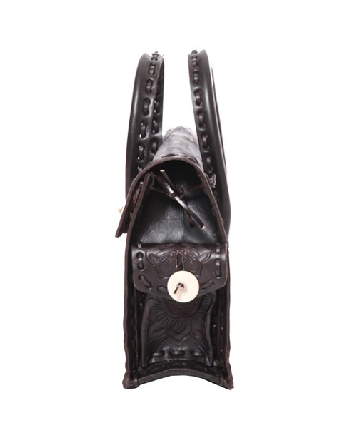 GRACE CONTINENTAL(グレースコンチネンタル)の「Maestra S(バッグ・レディース・ダークブラウン/ブラック・F)」の3枚目の写真