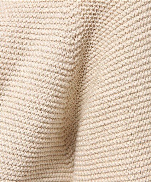 Soareak（ソアリーク）の「ﾎｰﾙｶﾞｰﾒﾝﾄﾗﾒﾌﾟﾙｵｰﾊﾞｰ（ニット/セーター・レディース・グレー/ベージュ/ワインレッド・MEDIUM）」の13枚目の写真