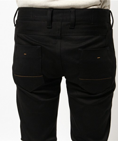 RATTLE TRAP(ラトルトラップ)の「【山本裕典さん着用 smart12月号 P49掲載】【RAFFINE】ストレッチデニム(デニムパンツ・メンズ・ブラック・SMALL/MEDIUM/LARGE/LL)」の6枚目の写真