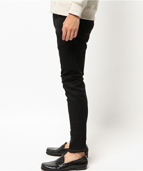 RATTLE TRAP(ラトルトラップ)の「【山本裕典さん着用 smart12月号 P49掲載】【RAFFINE】ストレッチデニム(デニムパンツ・メンズ・ブラック・SMALL/MEDIUM/LARGE/LL)」の2枚目の写真